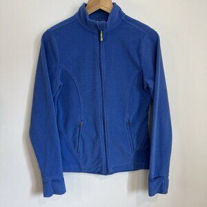 Vintage C9 CHAMPION Women’s Small Blue Full Zip Athletic Fleece Y2K Sporty